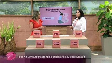Pequenos e grandes passos para você aprender a CUIDAR DE SI MESMA - Você Bonita (05/01/2024)