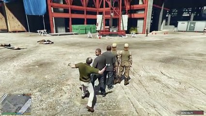 Trevor kills people in gta5 