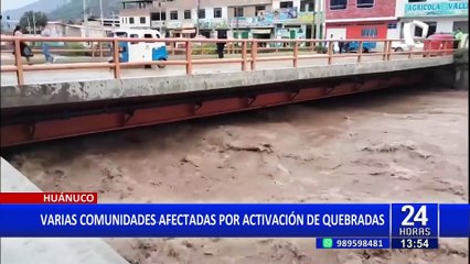 Video herunterladen: Lluvias torrenciales dejan varios damnificados en Amazonas, Huánuco, Cañete y Tingo María