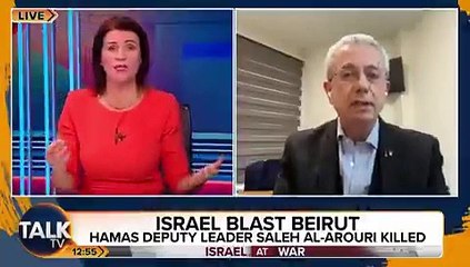 مذيعة بريطانية تصرخ بوجه البرغوثي خلال لقاء تلفزيوني