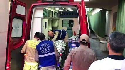 Idosa que caiu em cachoeira é encaminhada ao Hospital Policlínica com ferimentos graves