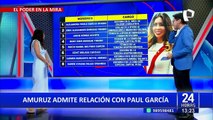 Congresista Rosselli Amuruz reconoce relación amorosa con Paul García