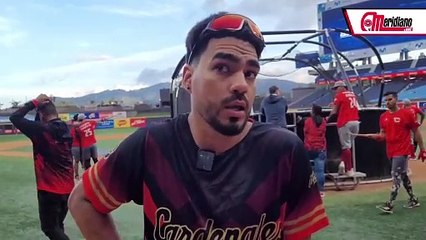LVBP: Juniel Querecuto asume sus errores y busca darle vuelta a la situación de Cardenales