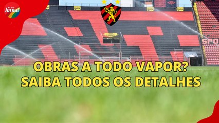 SPORT: Clube intensifica obras no gramado da Ilha do Retiro; veja mais