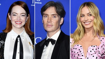 Emma Stone, Cillian Murphy & More Stars Light Up the Palm Springs Film Awards Red Carpet | THR News Video
