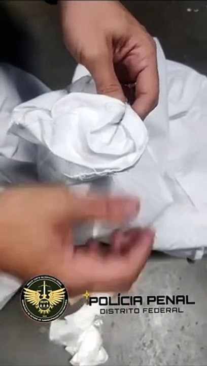 Visitante tenta entrar com cocaína na Papuda