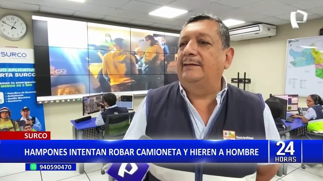 Hombre es hallado herido dentro de su vehículo en Surco: víctima habría sido baleado durante asalto