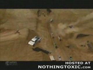 moto cross et big foot