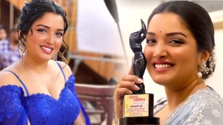 Amrapali Dubey को फिल्म Daag Ego Lanchan में बेहतरीन एक्टिंग का मिला इनाम