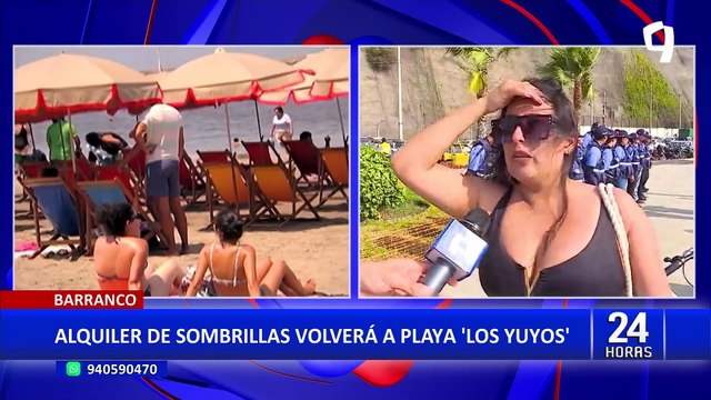 Barranco: Alquiler de sombrillas volverá a playa Los Yuyos