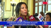 Rosselli Amuruz sobre contratación de allegados a Paul García: 