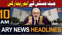 ARY News 10 AM Headlines 6th Jan 2024 |    