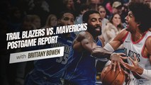 Dallas Mavericks Blow Passed The Portland Trail Blazers For The Second Time This Week 139-103