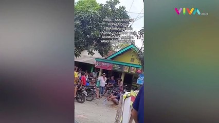 GEGER Aksi Kades di Blitar Adang Puluhan Truk Pasir