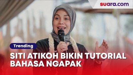 Siti Atikoh Bikin Tutorial Bahasa Ngapak, Netizen: Gemes Banget!