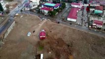 Depremin merkezi Kahramanmaraş 11 ay sonra havadan görüntülendi