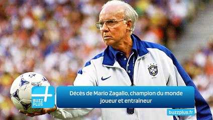 Décès de Mario Zagallo, champion du monde joueur et entraîneur