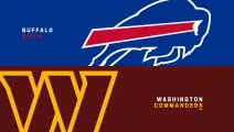 Buffalo Bills vs. Washington Commanders, nfl football highlights, @NFL 2023 Week 3