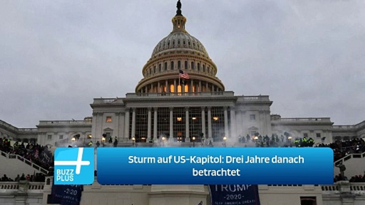 Sturm auf US-Kapitol: Drei Jahre danach betrachtet