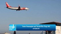 Toter Passagier auf Teneriffa-Flug-WC entdeckt