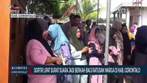 Sortir Lipat Surat Suara Pemilu Bawa Berkah Bagi Ratusan Warga di Kabupaten Gorontalo