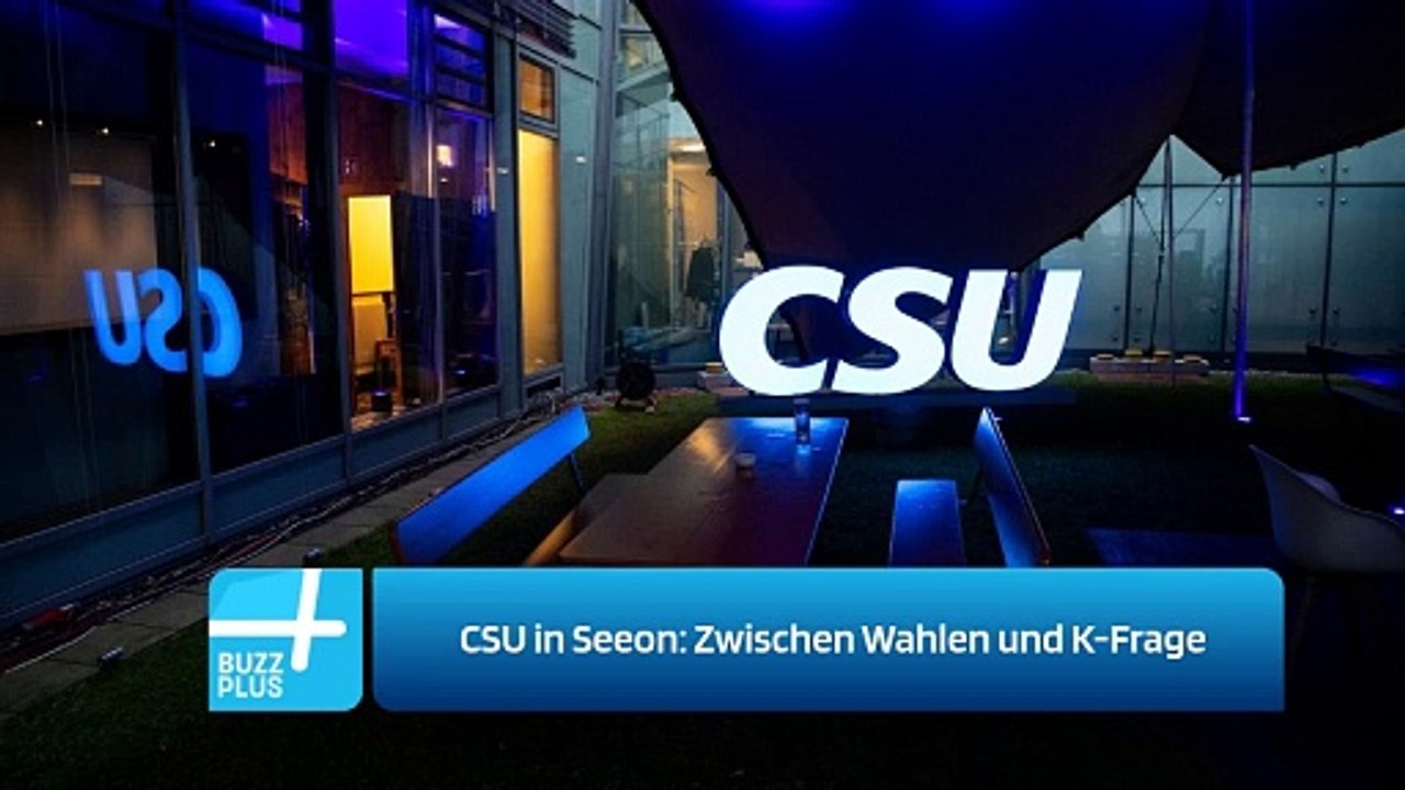 CSU in Seeon: Zwischen Wahlen und K-Frage