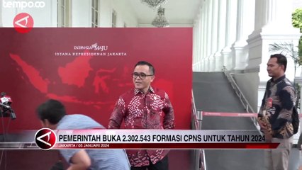 Pemerintah Buka 2,3 Juta Lowongan CPNS Tahun 2024, Ini Formasinya