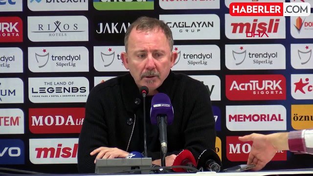 Antalyaspor'un başında ilk sınavına çıkan Sergen Yalçın istediği sonucu alamadı