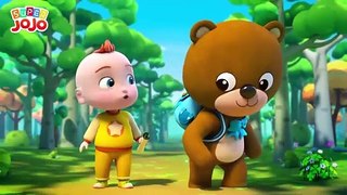 THE BEAR WENT OVER THE MOUNTAIN - NURSERY RHYMES - KIDS SONGS