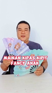 Mainan kipas plastik - mainan kipas karakter - mainan kipas anak #mainananakanak