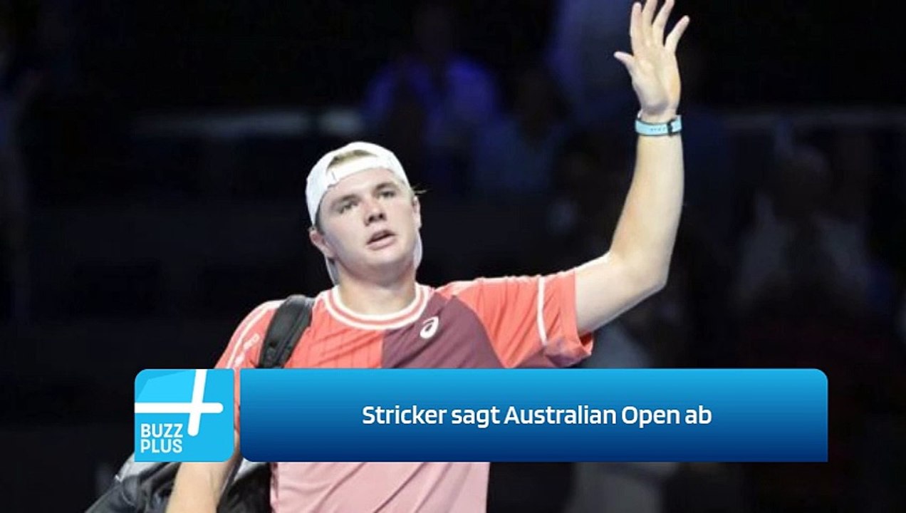 Stricker sagt Australian Open ab