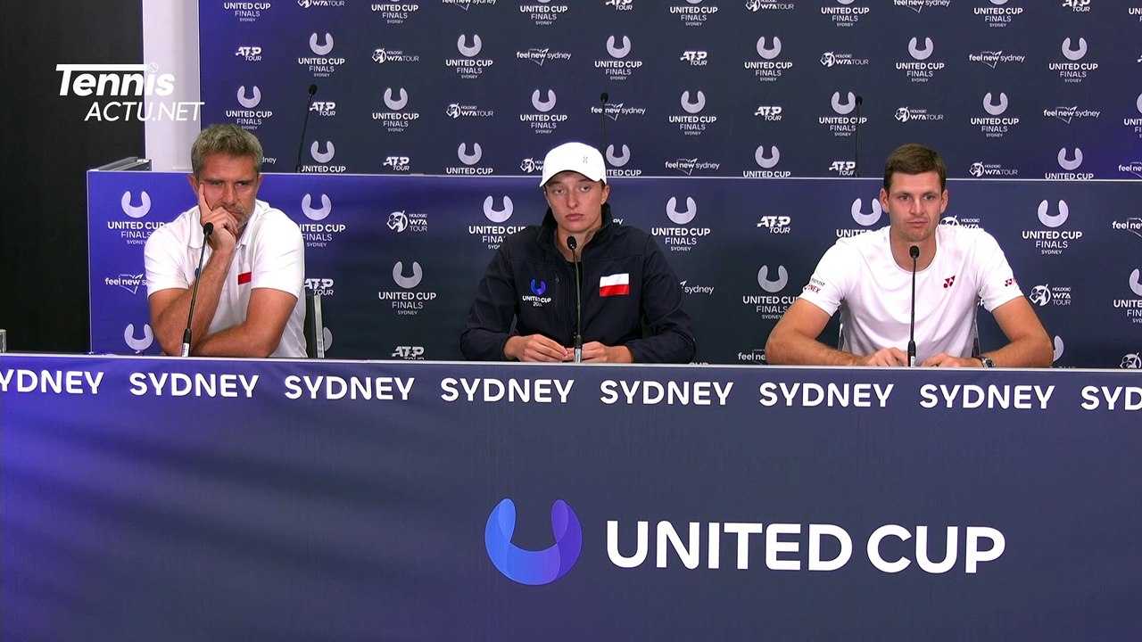United Cup 2024 - La Pologne d'Iga Swiatek et d'Hubert Hurkacz en finale après avoir puni la France de Caro Garcia !