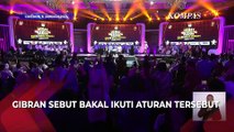 Gibran Respons Aturan KPU Larang Pakai Singkatan dalam Debat Capres-Cawapres