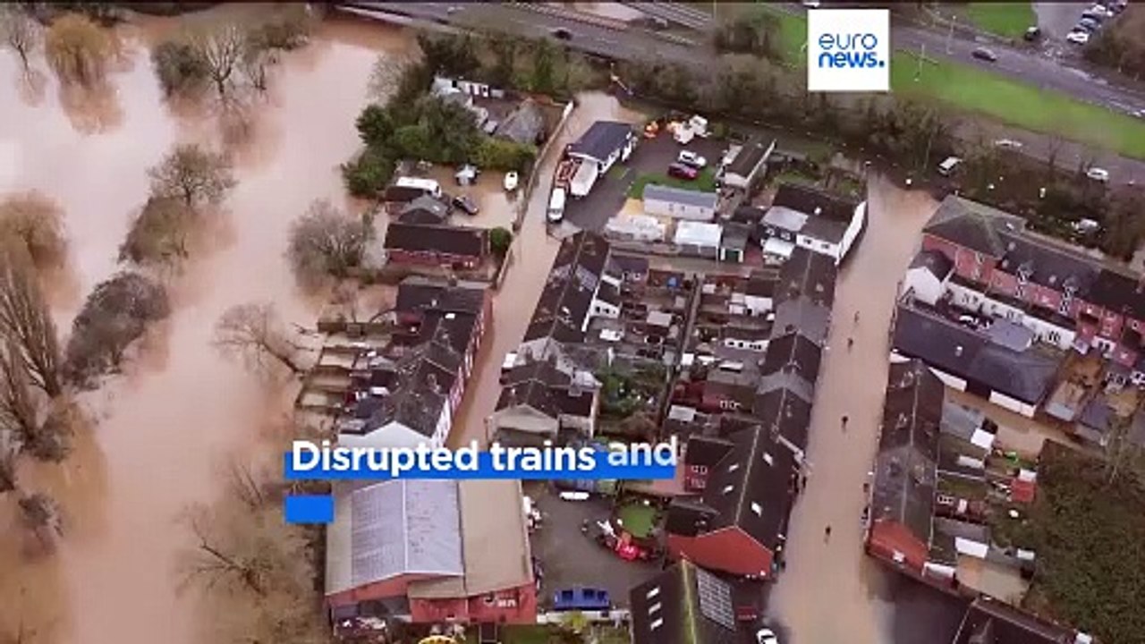 Flooding and icy temperatures continue to cause havoc across Europe