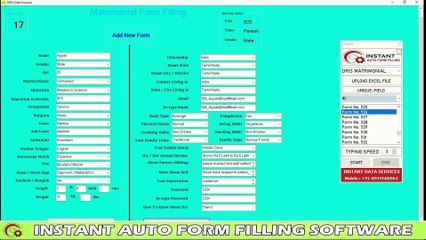 Complete Matrimonial Forms in Seconds with This Auto Typing Software