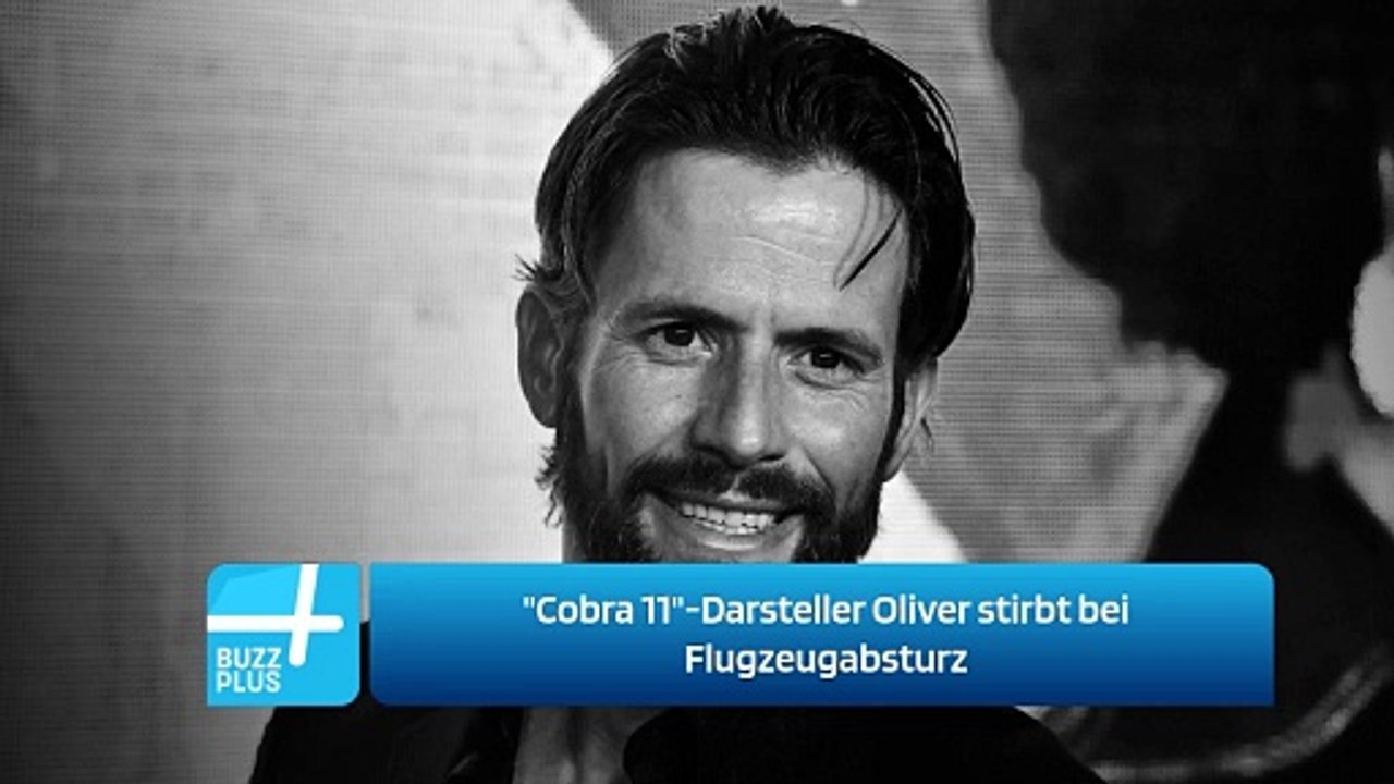 'Cobra 11'-Darsteller Oliver stirbt bei Flugzeugabsturz