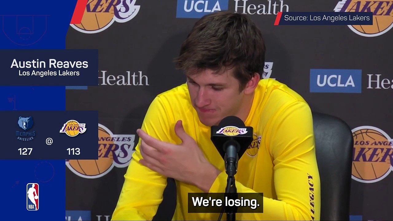 Reaves urges Lakers squad 'to figure it out' af...