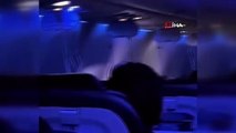 ABD'de yolcu uçağının havada acil çıkış kapısı patladı
