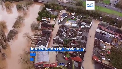 El mal tiempo no da tregua en Europa en el Día de Reyes