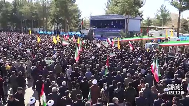 Saldırıyı DEAŞ üstlense de İran, Abd ve İsrail'i suçladı: İsrail'e ölüm, ABD'ye ölüm