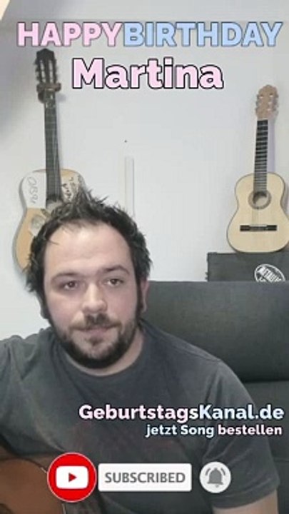 Happy Birthday, Martina! Geburtstagsgrüße an Martina