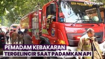 Pemadam Kebakaran Tergelincir saat Memadamkan Api di Tambora, Jakarta Barat
