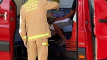 Homem sofre queimaduras de 2º grau em mão na avenida Carlos Gomes