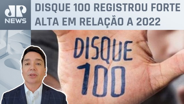 Denúncias de violações de direitos humanos sobem 45% em 2023; Claudio Dantas comenta