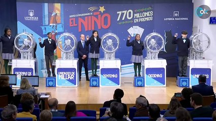 94974, el primer premio de la Lotería del Niño 2024, está muy repartido