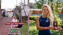 Open d'Australie 2024 - Ksenia Efremova, la néo-française de 14 ans, est déjà à Melbourne pour l'Australian Open Juniors