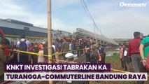 KNKT Mulai Investigasi Tabrakan Maut KA Turangga dengan Commuterline Bandung Raya