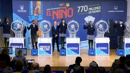 Primer premio de la Lotería del Niño