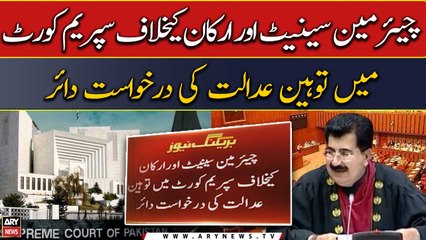 Elections delay resolution: Contempt plea filed against Senate chairman, members