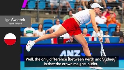 Swiatek not worried about potentially facing Australia in the United Cup final